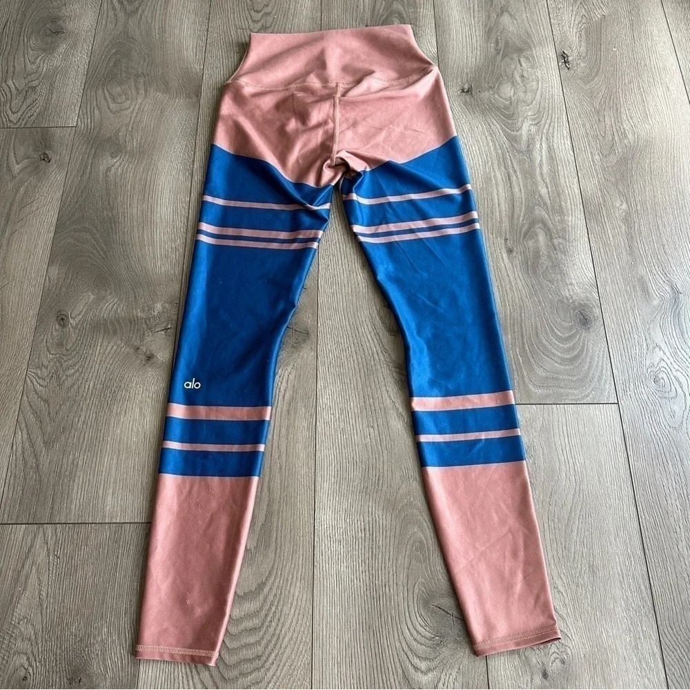 Alo Yoga High Waist Tech Lift Airbrush Leggings size Medium